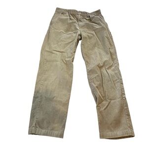 Vintage Polo Ralph Lauren Mens Polo Cords Tan Corduroy Pants- Size 33x32